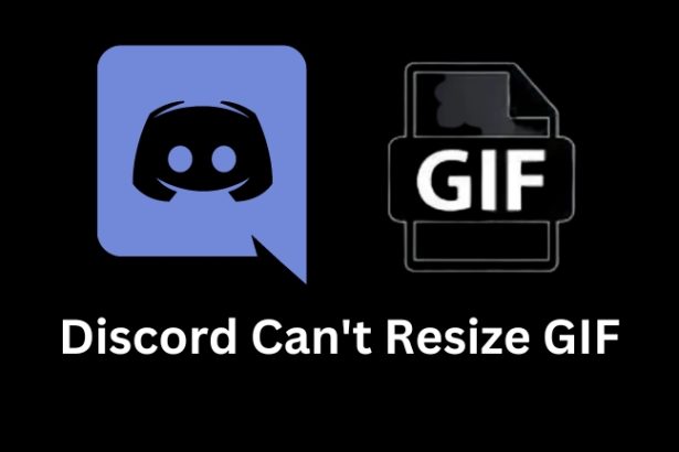 Discord Can't Resize GIF