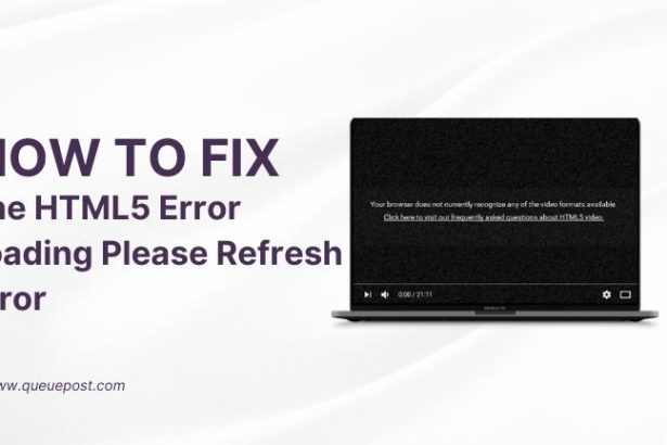 HTML5 Error Loading Please Refresh