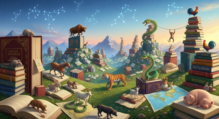 zodiac book recommendations illustrated animals