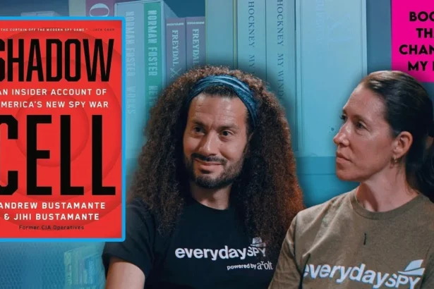 Andrew and Jihi Bustamante discussing Shadow Cell on Books That Changed My Life.