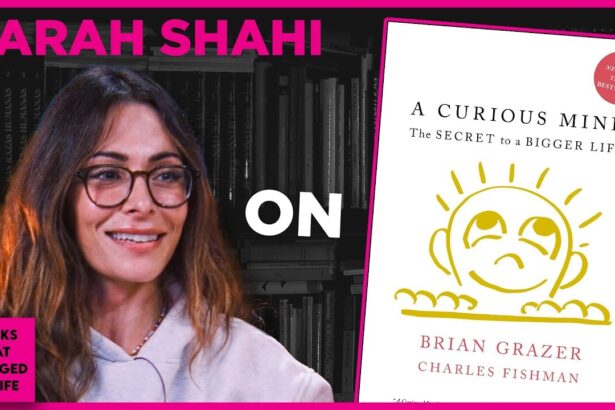 A Curious Mind by Brian Grazer discussed by Sarah Shahi on Books That Changed My Life