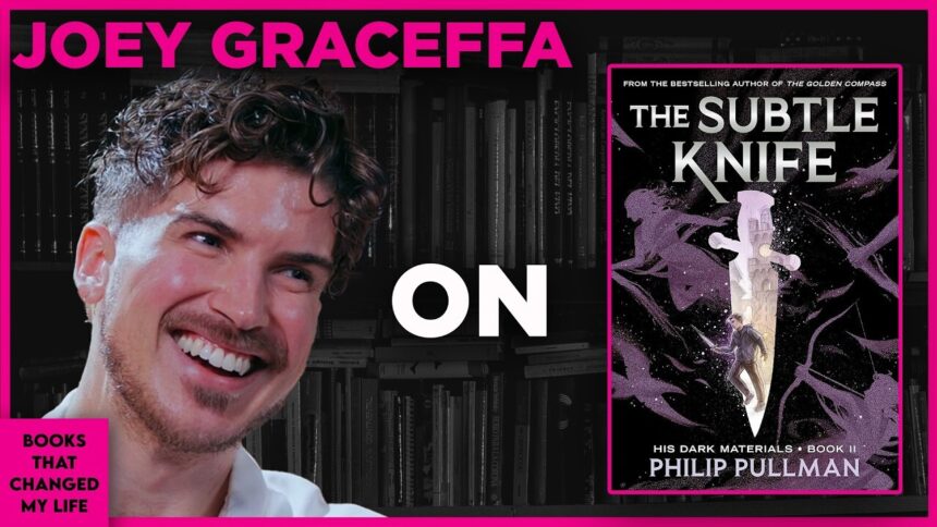 YouTuber Joey Graceffa reflecting on how fantasy literature shaped his creative identity