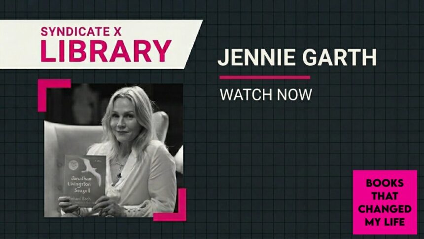 actress Jennie Garth reflecting on radical acceptance self-trust and personal rebellion through literature
