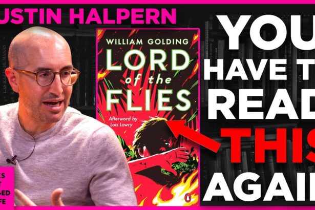 writer Justin Halpern reflecting on masculinity power and disguised truth through William Golding's classic novel