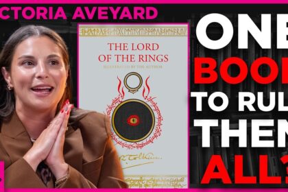 bestselling author Victoria Aveyard reflecting on world-building and creative discipline through Tolkien's trilogy