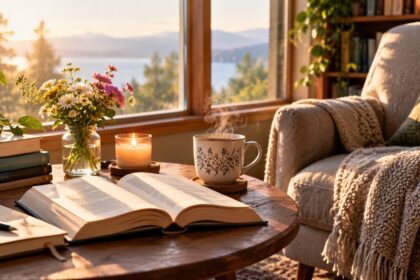 Books and small rituals for a calmer daily reading routine