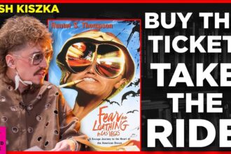 Josh Kiszka discussing Fear and Loathing in Las Vegas by Hunter S. Thompson