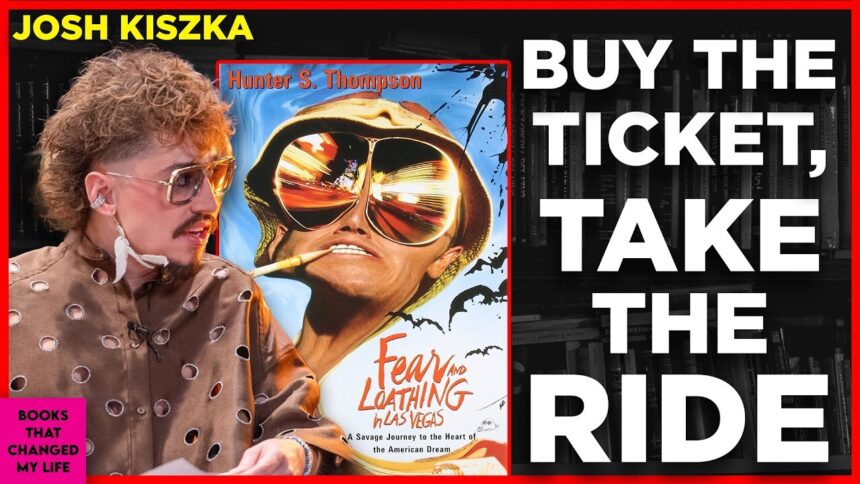 Josh Kiszka discussing Fear and Loathing in Las Vegas by Hunter S. Thompson