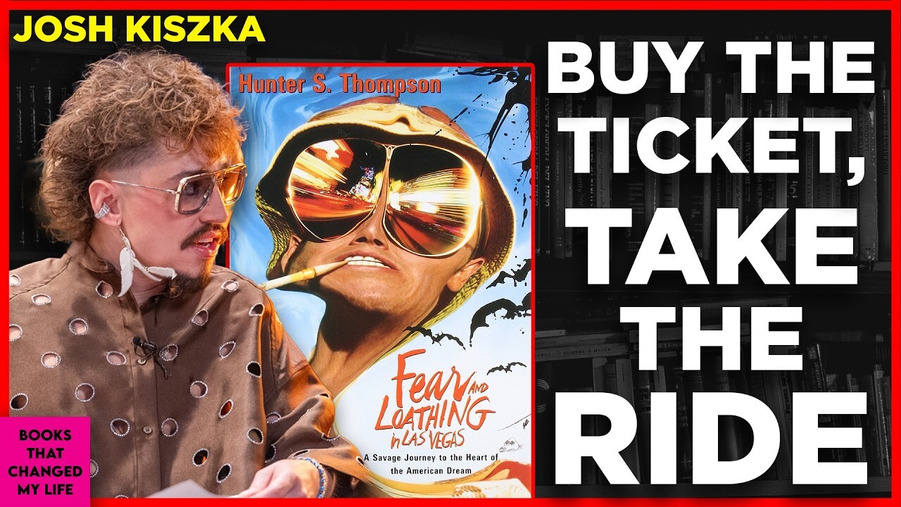 Josh Kiszka discussing Fear and Loathing in Las Vegas by Hunter S. Thompson